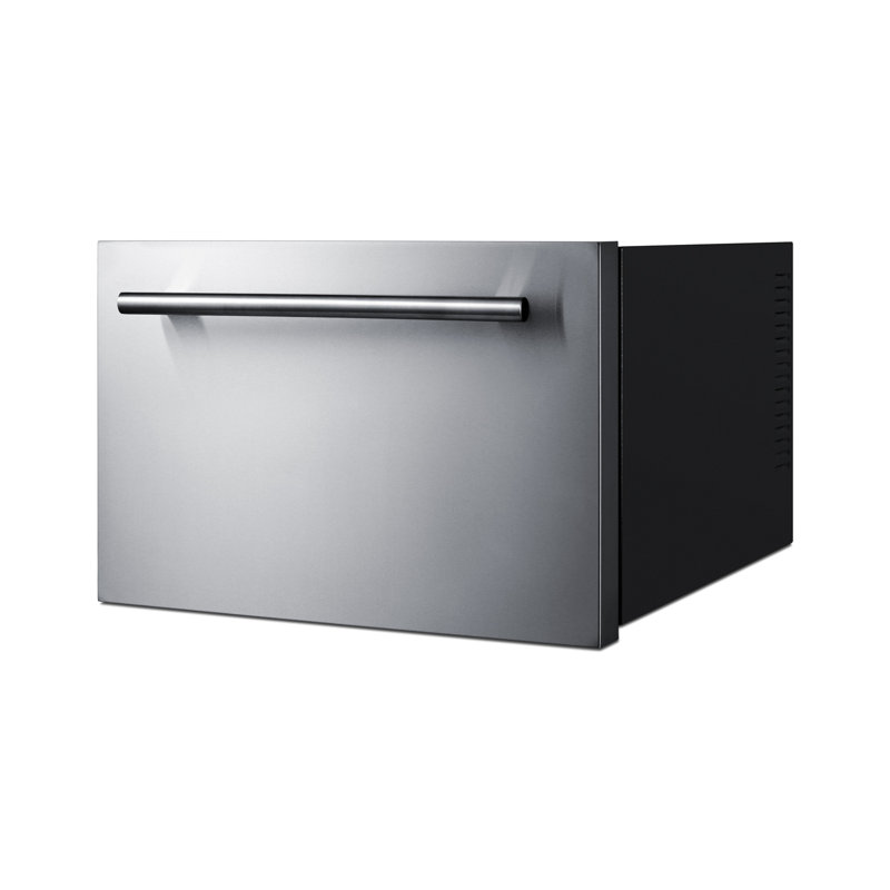 Summit Appliance 18" Wide Built-In BeautiFridge Cosmetics Refrigerated Drawer, Silver