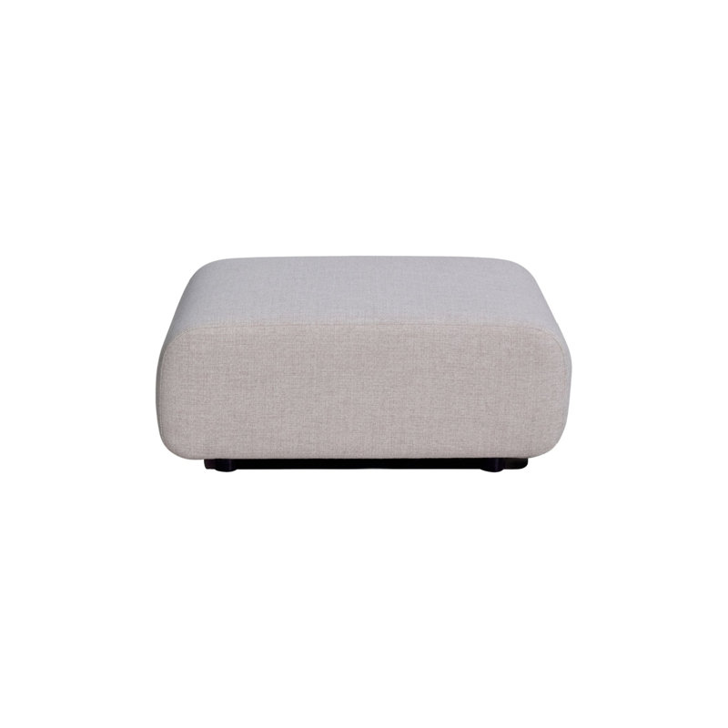 Dawson Outdoor Pouf, Beige