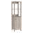 St. Clair Linen Cabinet, Two Interior  Shelves, Two Open Shelves, Single Door
