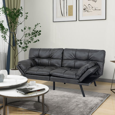 Canapé-lit convertible 71 po, canapé-lit futon simple