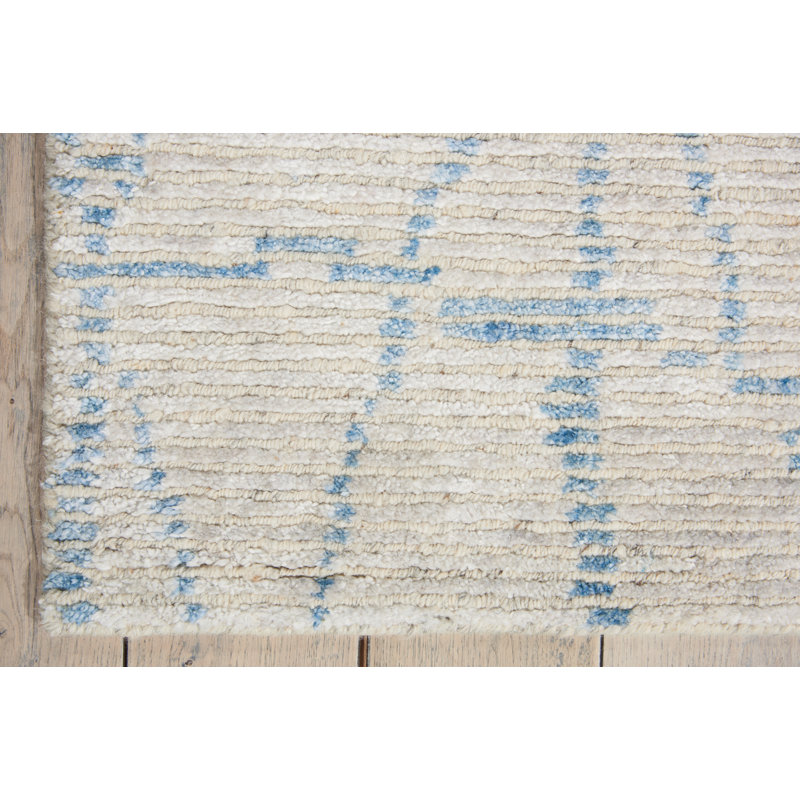 Bellaire Abstract Hand Woven Area Rug, Rectangle 168 x 226cm
