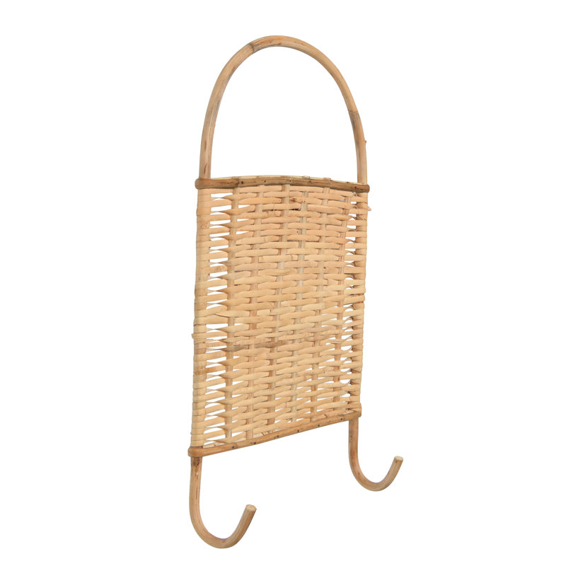 Woven Rattan Wall Hooks