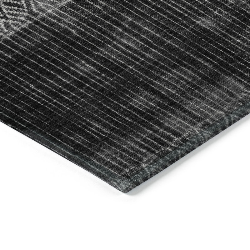Machine Washable Indoor/Outdoor Chayden ACN1064 Rug, Runner 2'3" x 7'6"