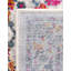 Tapis ivoire à motif floral-821786791