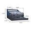 Canapé pour chien en bois Hardesty Paws-1404451406-1404451392