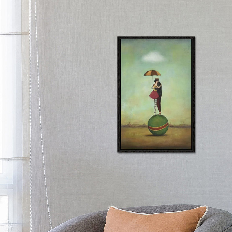 Duy Huynh - Print on Canvas, 101.6 cm H x 66.04 cm W, Black Floater Framed