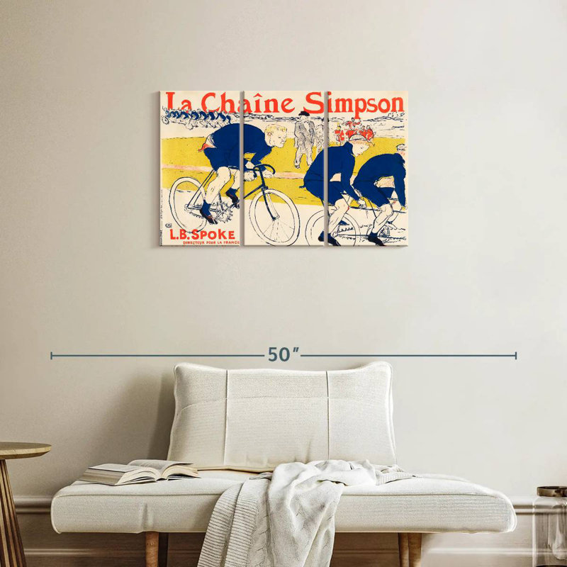 La chaîne Sirci The Simpson, H 20 po x l 33 po