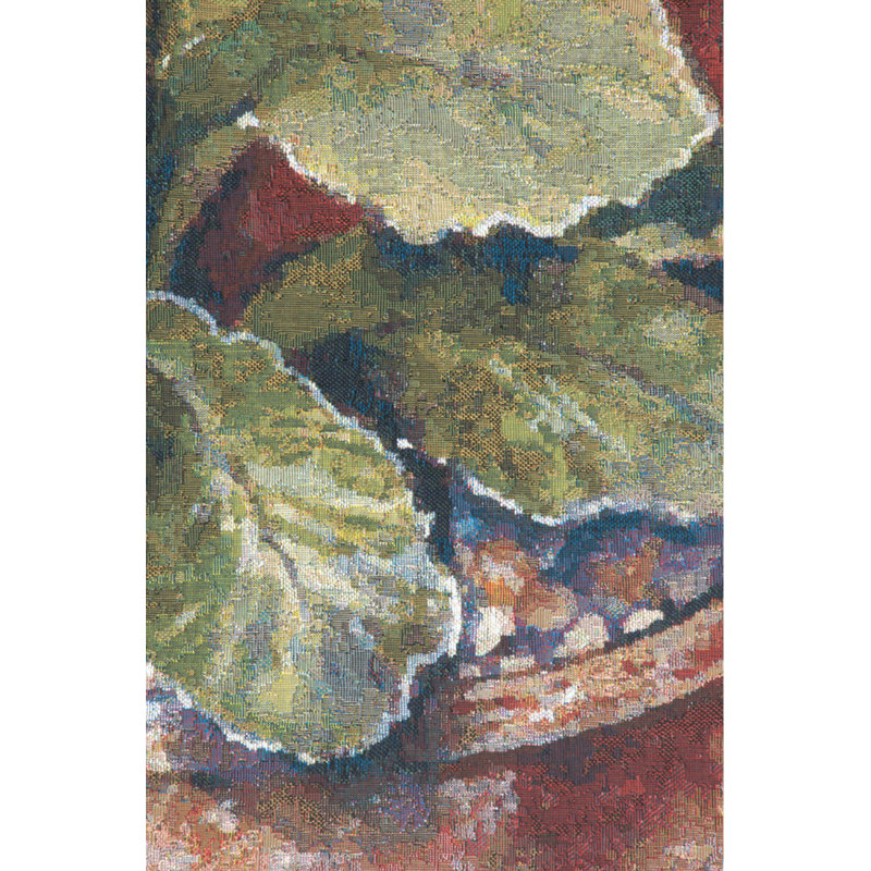 Loom Woven Cotton Blend Wall Hanging, 57" H x 34" W x 0.15" D