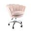 Chaise de travail en velours Dawna-703413536