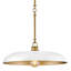 Grand luminaire suspendu en forme de soucoupe 18 po Hinkley Sadie-116828734-116828733