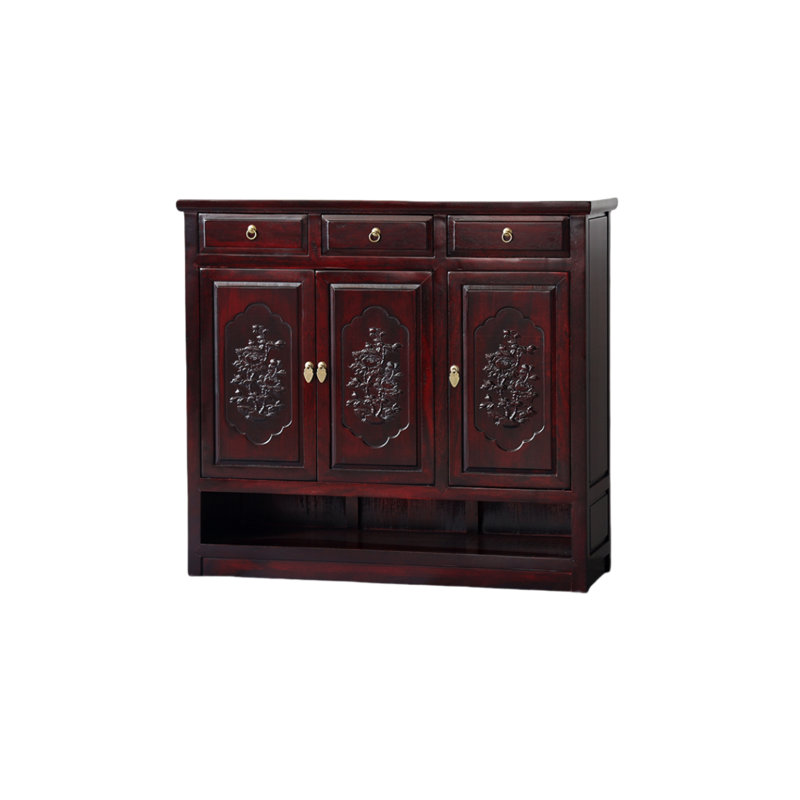 Armoire d'appoint en bois massif New China