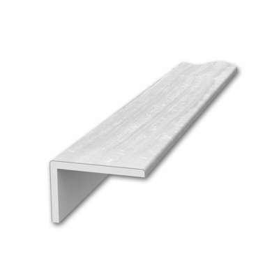 FlexStone 3" x 95" Remodel Trim with 2" Lip in Silver Strata