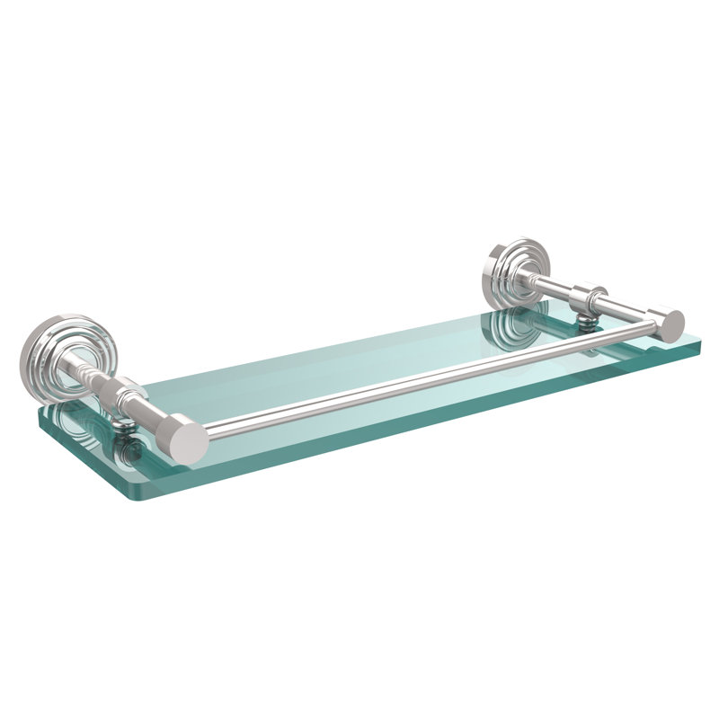 Beresford Bracket Shelf, Polished Chrome