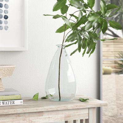 Vase de table en verre 14 "Ranae