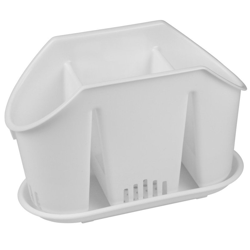 Plastic Rectangle Utensil, White
