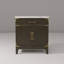 Meuble-lavabo simple avec plateau en marbre