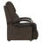 Upholstered Heated Massage Chair-2120229811