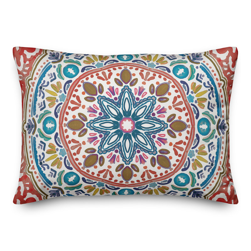  Housse et insert de coussin d'extérieur pour l'extérieur, Mauve, Floral 1