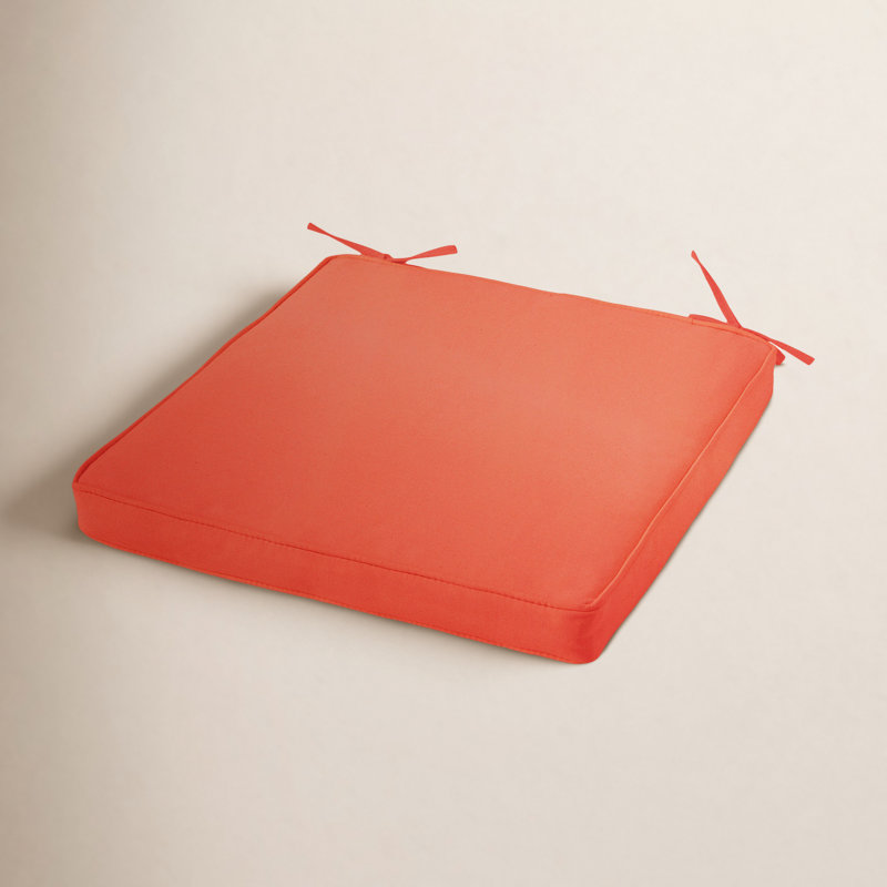 Coussin de siège intérieur / extérieur, H 3 po x l 20 po x P 20 po, Corail