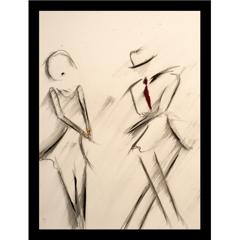 " Romance ", 18.5" H x 14.5" W x 1" D