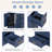 17.8'' Single Bathroom Vanity Base Only-101825169
