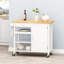 Chariot de cuisine en bois massif-889063185