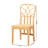 Bergur Rattan Side Chair in Oak
