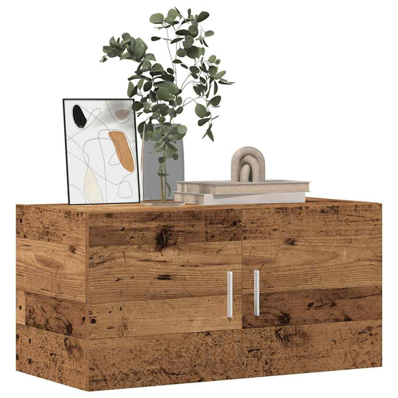 Bisleidy Bathroom Storage, Old Wood