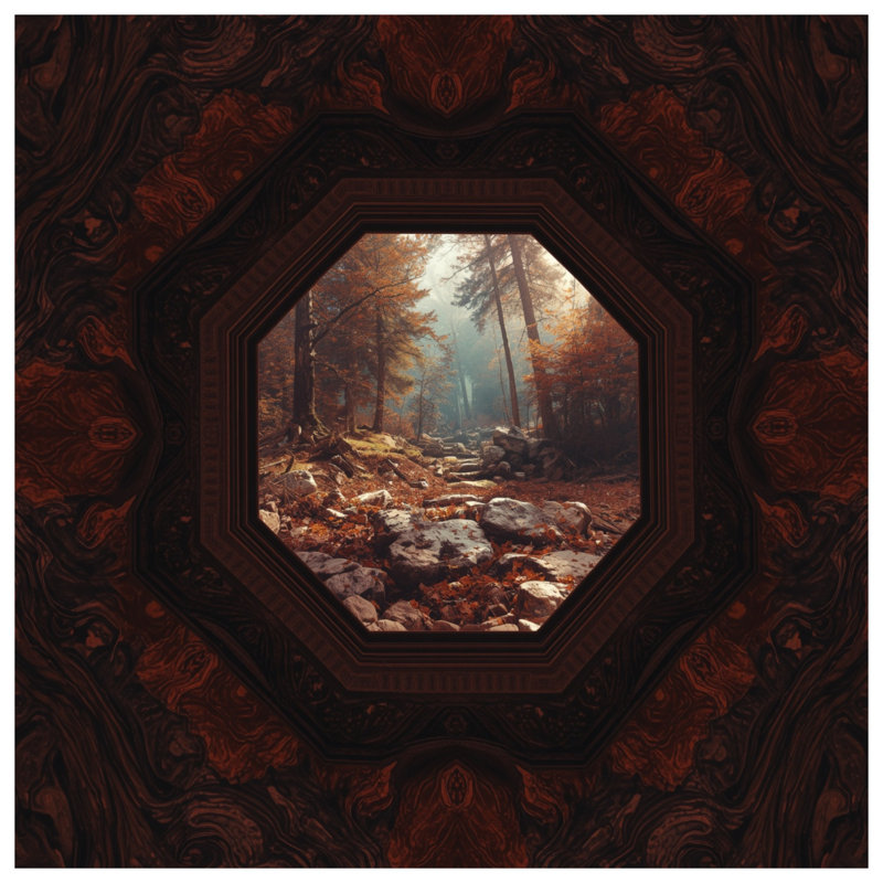 Rideaux de douche Forest, 70in W x 93in H