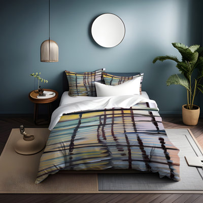 Polyester Abstract Duvet Cover