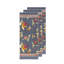 Pansy Floral Jacquard Tea Towel
