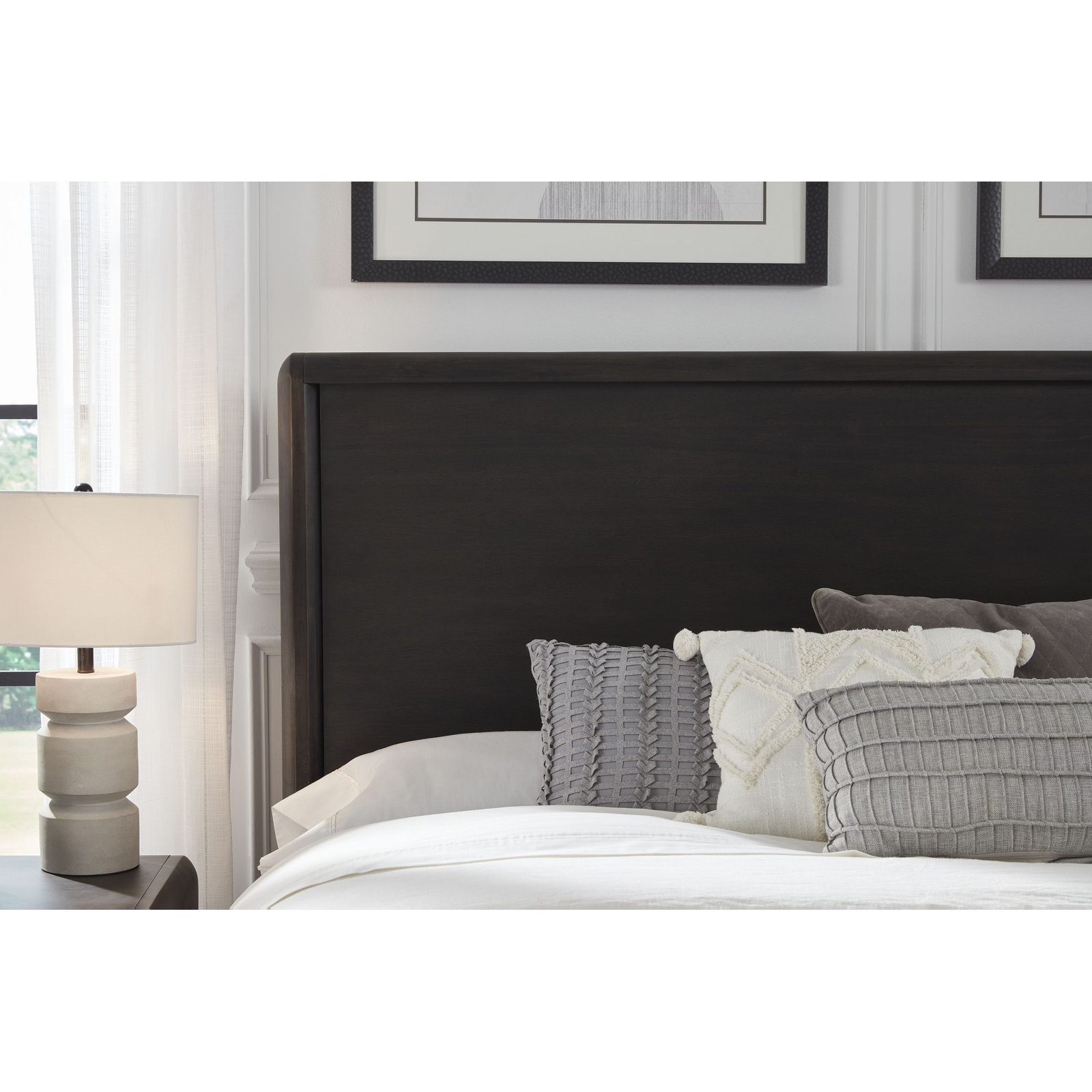 Acacia Wood Platform Bed, California King