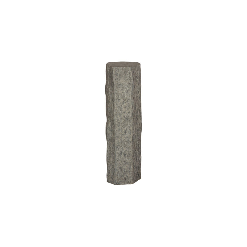 Splinter Stone Pedestal, Resin, 48" H x 14" W x 14" D