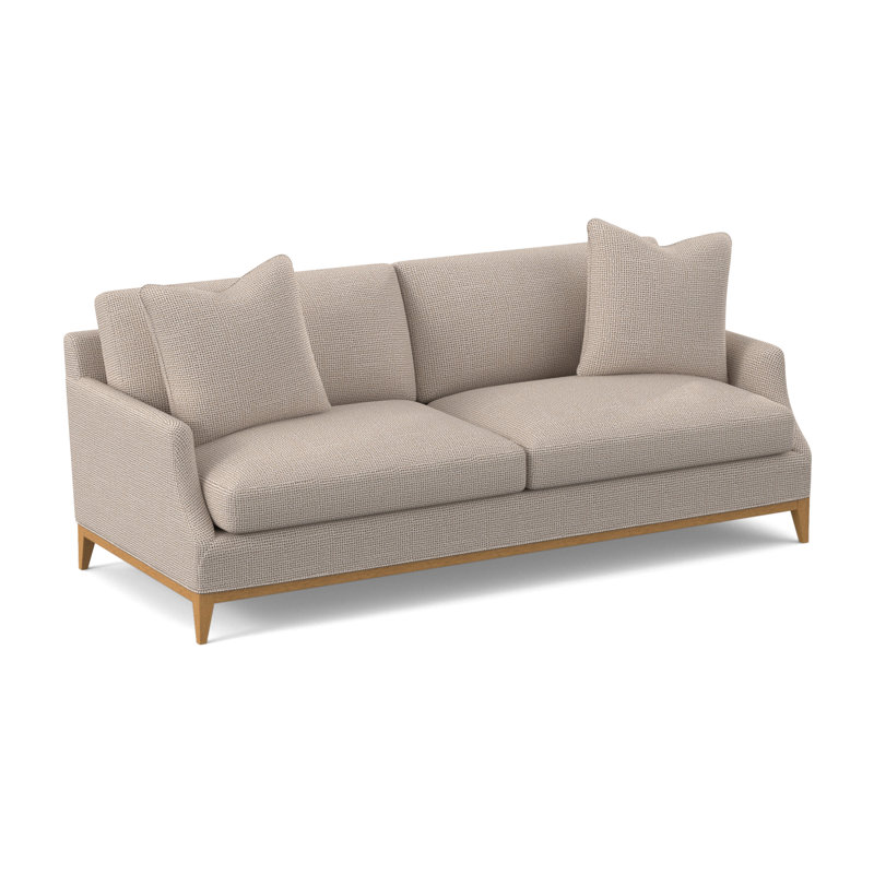 Porter Sofa, Amber, Filigree Ivory 100% Polyester