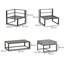Aalijah 3 Seater Sofa Set