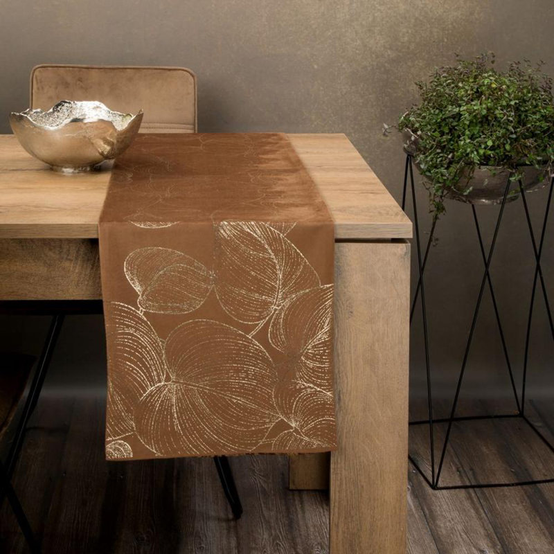 Hollenberg, Brown, 35cm W x 220cm L