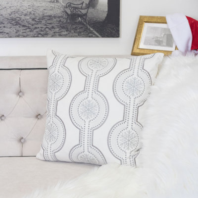 Damask Velvet Throw Pillow