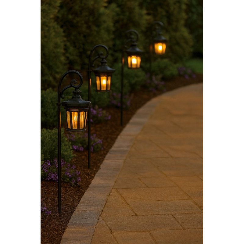 Raley Low Voltage Metal Pathway Light, Museum Black