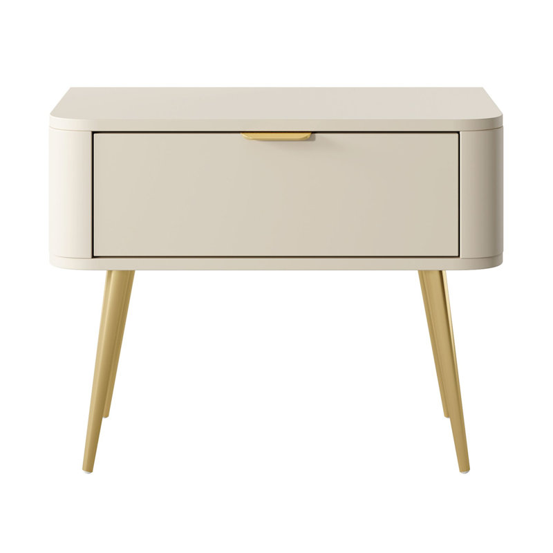 62.6cm W Manufactured Wood Bedside Table