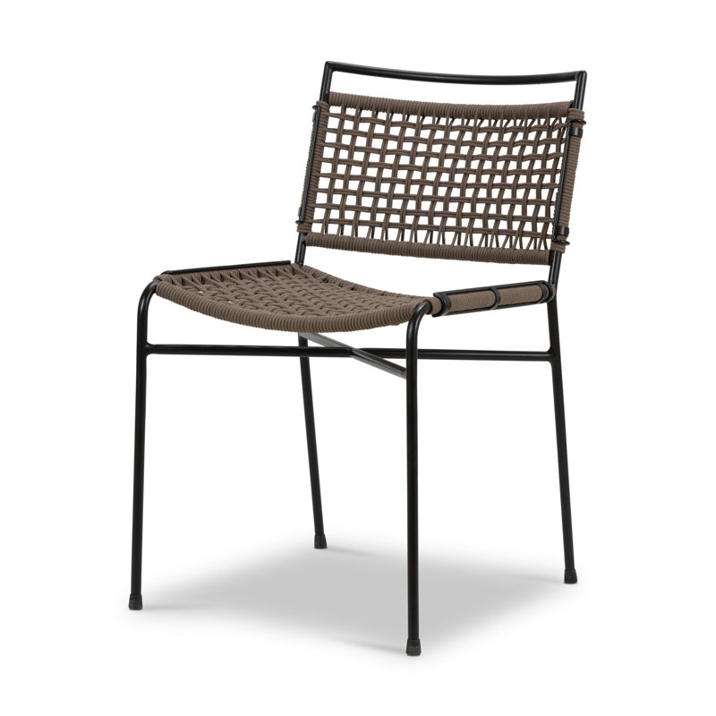 Henn Outdoor Dining Side Chair, Earth