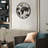 Large Metal Wall Clock
