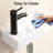 American Traditional Left Hand Wall Hung Rectangle Ceramic Cloakroom Sink, Milk White, 14*7*3Inch, Single Tap Hole, Good For Bathroom Wash Basin, Small White Hand, Hole Utility Room