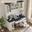 Denanne 58'' W Computer Desk with Outlet and Hutch for Home Office-1027963797
