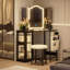 Brackmann Dressing Table with Mirror-48703800