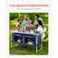 Station de cuisson pliante en aluminium 3
