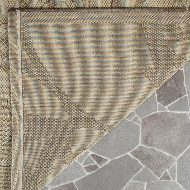 Herefordshire Performance Floral Indoor/Outdoor Area Rug, Rectangle 4' x 5'7"