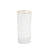 S/6 Celebration Highball Glasses-Clear W/Gold Dots
