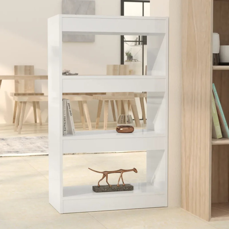 Geisha Etagere Bookcase, 103cm H x 60cm W x 35cm D, White