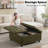 Delmontez 35.5'' Upholstered Storage Square Ottoman-188284897