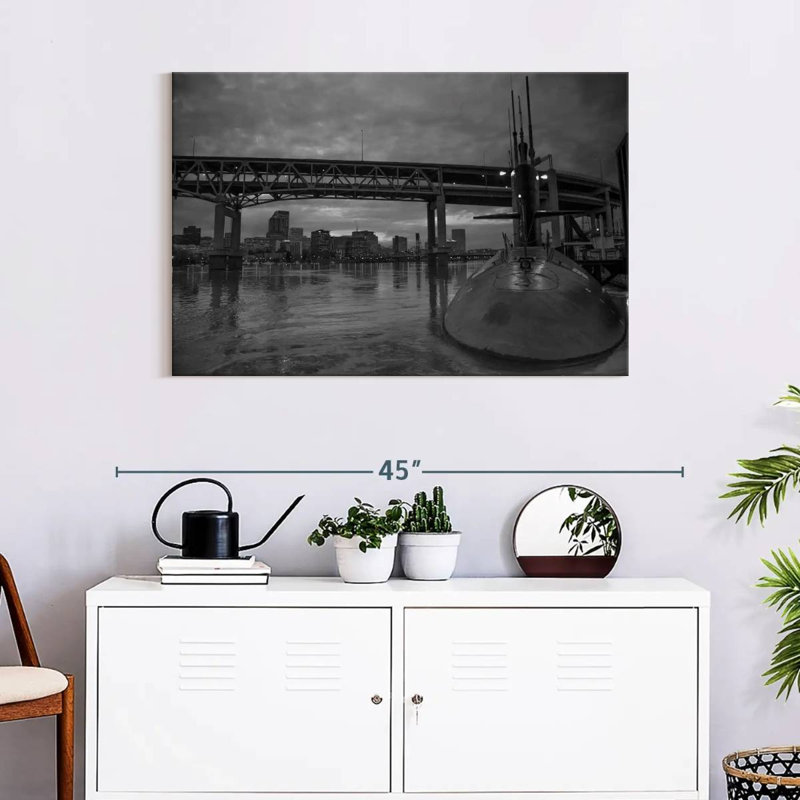 Mait Submarine, 24" H x 36" W